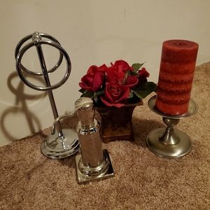 Bathroom decor bundle of 3